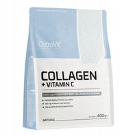OstroVit Collagen + Vitamin C 400 G KOLAGEN Do Picia + Witamina C STAWY