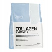 OstroVit Collagen + Vitamin C 400 G KOLAGEN Do Picia + Witamina C STAWY