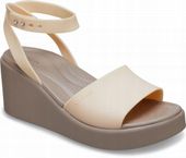 Damskie Sandały Koturn Crocs Brooklyn Ankle Strap 209406 Wedge 38-39