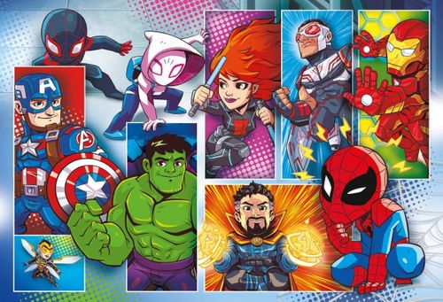 Puzzle 24 elementów Maxi Superhero na Arena.pl