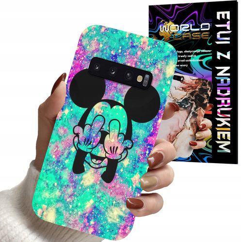 ETUI CASE DO SAMSUNG S10+ PLUS - MYSZKA MINNIE DAMSKIE WZORY PLECKI na Arena.pl