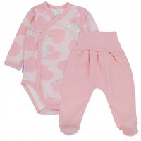 Ubranka niemowlęce Komplet Wyprawka Zestaw Body Spodnie Prezent bawełna 68