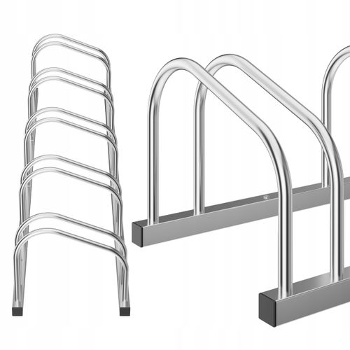 STOJAK NA ROWER ROWERY 5 STANOWISK ROWEROWY STAL OCYNKOWANA 154,5x33x27 cm na Arena.pl