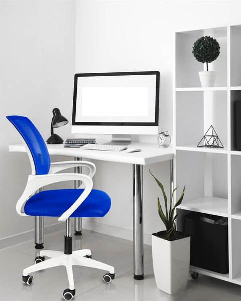 Fotel biurowy Splash niebieski zdjęcie 3