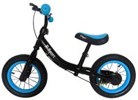 Rowerek biegowy R3 niebiesko-czarny R-Sport 12'' hamulec, dzwonek