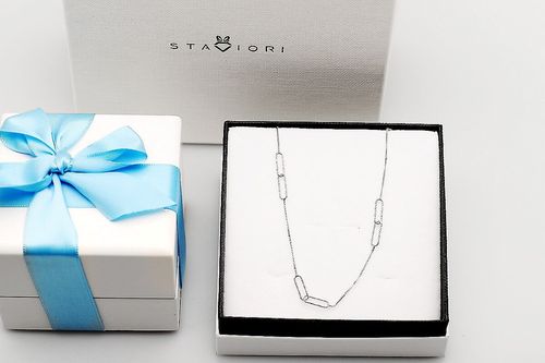 Srebrny naszyjnik NSC6256 na Arena.pl