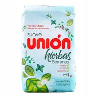 Yerba Mate Union Hierbas Serranas 500g 0,5kg miętowa
