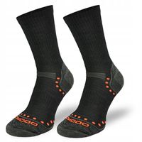 Termoaktywne skarpety do hikingu turystyki górskiej 50% wełny merynosowej