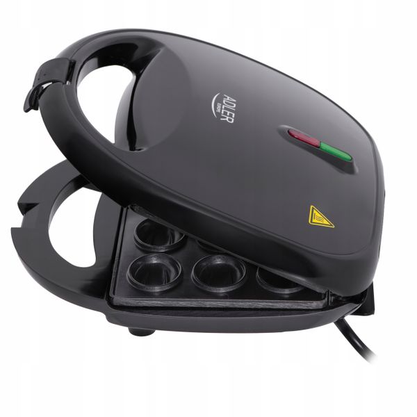 Opiekacz Do Orzeszków Adler Ad3071 Czarny 1200 W zdjęcie 3