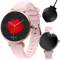 SMARTWATCH ZEGAREK CZARNY PL MENU ACTIVE SPORT PULS POWIADOMIENIA KROKI