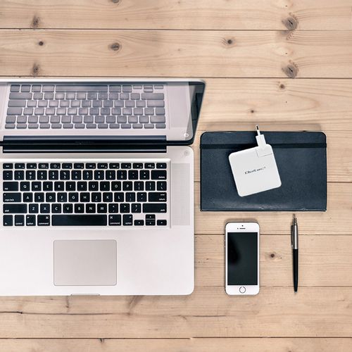 Qoltec Ładowarka sieciowa FAST 96W 5-20V 3-4.7A USB C PD Biała na Arena.pl