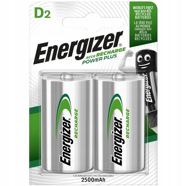 Ładowarka Energizer Universal R3 R6 R14 R20 9V + 2x Akumulatorki D 2500mAh zdjęcie 8