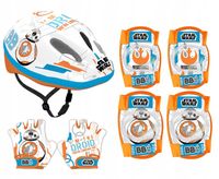 4x OCHRANIACZ KASK ROWEROWY RĘKAWICZKI STAR WARS