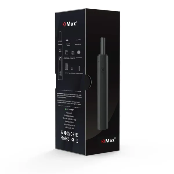 X-MAX V3 Pro Plus x HERO - waporyzator przenośny - czarny zdjęcie 2