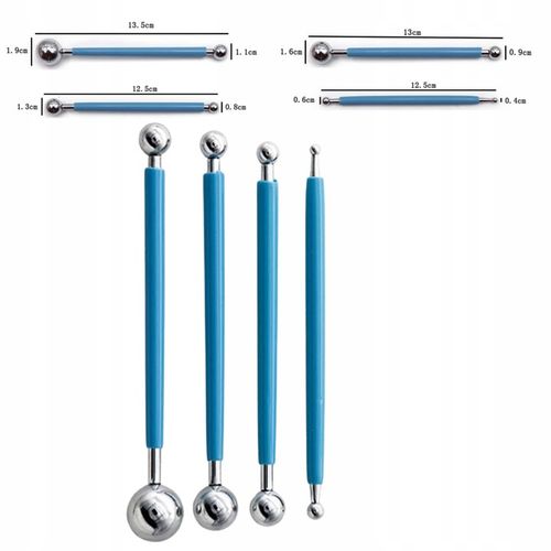 Zestaw do Silikonu Fug Ściągacz Szpachelka do Trudnych Miejsc Kulki na Arena.pl