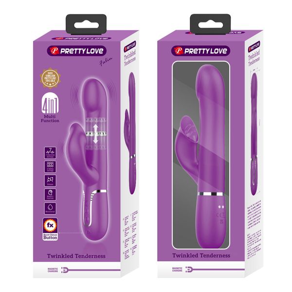 Pretty Love - Falin Purple, 7 Vibration Functions 4 Rolling Functions zdjęcie 12