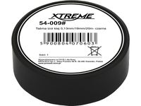 Taśma izolacyjna klejąca 0,13mm/19mm/20m - czarna