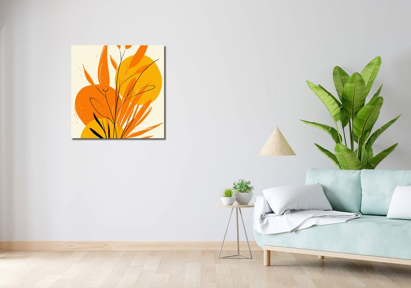 Obraz 70x70cm Letnia Wibracja zdjęcie 2