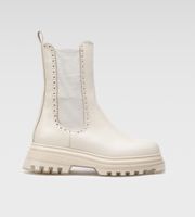 Inuovo Skórzane botki beżowe r41