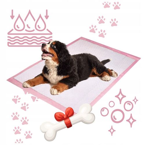 PODKŁADY HIGIENICZNE MATY DLA PSA PSOW NAUKA SIKANIA CHLONNE 60x40 cm 100sz na Arena.pl