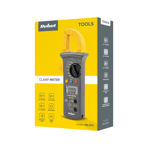 Miernik cęgowy Rebel Tools RB-202 na Arena.pl