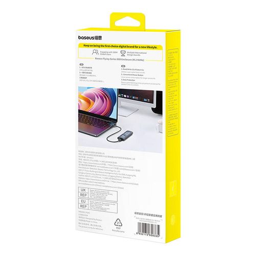 obudowa dysku ssd baseus flyjoy (szary) na Arena.pl