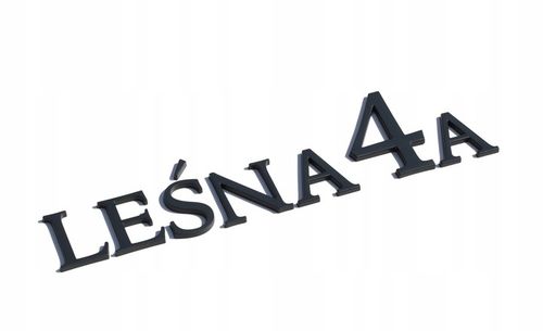 numer domu. numer na dom. cyfry na dom. tablica na dom. 3D premium grafit 1 na Arena.pl