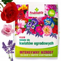 NAWÓZ DO KWIATÓW OGRODOWYCH RÓŻ MAGNOLII FORSYCJI FRUKTOVIT PLUS 5 KG