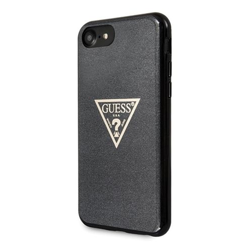 Guess Solid Glitter Triangle - Etui iPhone 8 / 7 (Black) na Arena.pl