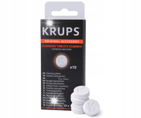 Krups Oryginalne tabletki do czyszczenia ekspresu kawy | 10szt po 1g