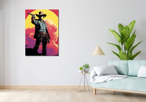 Obraz 70x100cm Strzelec z Epoki na Arena.pl