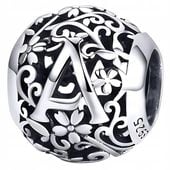 CHARMS litera A srebro 925 literka srebrna zawieszka koralik charms pr S925
