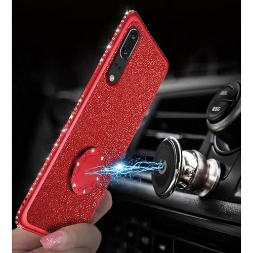 Etui Diamond Ring Case Samsung Galaxy A50 Czerwone na Arena.pl