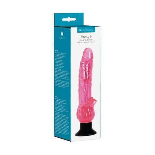wibrator  me you us mounty 6 realistic vibrator pink na Arena.pl