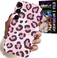 ETUI DO SAMSUNG GALAXY S23 PLUS - RÓŻOWA PANTERKA PANTERA KOBIECE WZORY