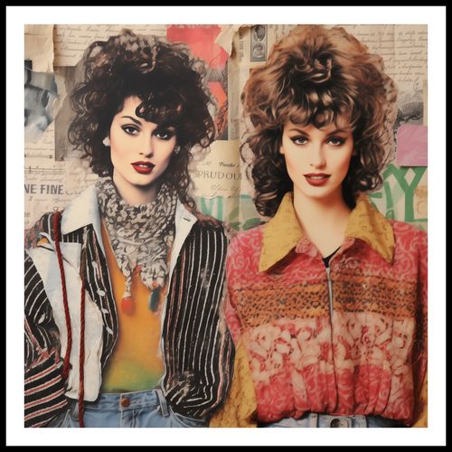 Plakat 100x100cm Ikony Stylu'80 na Arena.pl