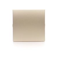 Simon54 Klawisz pojedynczy do łączników i przycisków DKW1/44 złoty mat