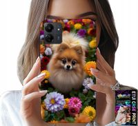 ETUI DO XIAOMI REDMI 13C 4G - SŁODKI PIESEK, POMERANIAN CASE + SZKŁO