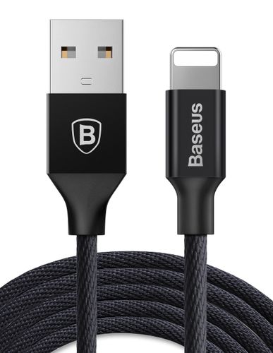 BASEUS USB lightning Długi kabel iPhone iPad 180cm Czarny na Arena.pl