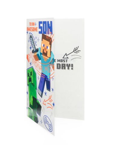 Kartka urodzinowa Minecraft na Arena.pl