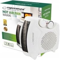 MOCNY GRZEJNIK ELEKTRYCZNY FARELKA TERMOWENTYLATOR OGRZEWACZ PIECYK