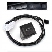 2 x ADAPTER AUX GNIAZDO JACK VW PASSAT B6 B7 GOLF V VI