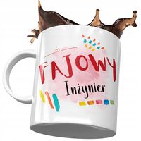 Kubek Dla Inżyniera Fajowy Inżynier Z Nadrukiem Ze Zdjęciem