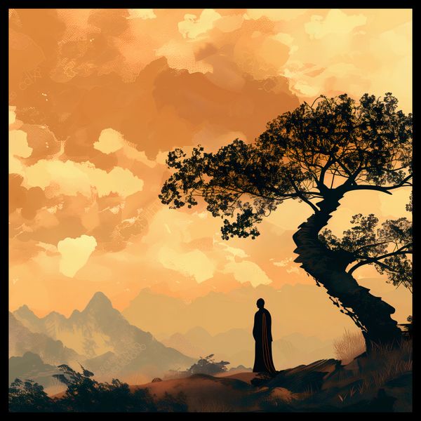 Plakat 70x70cm Zen zdjęcie 2