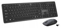 REBELTEC ZESTAW BEZPRZEWODOWY KLAWIATURA MYSZ COMBO MAXIM 2.4GHZ