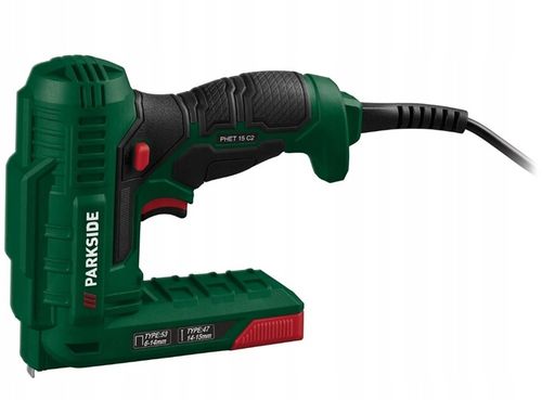 PARKSIDE PHET 15 C2 Zszywacz elektryczny 70W 2w1 do zszywek i gwoździ na Arena.pl