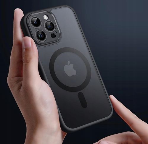 ETUI WZMACNIANE DO IPHONE 16 PRO MAX PANCERNE CASE DO MAGSAFE MAT 2x Szkło na Arena.pl