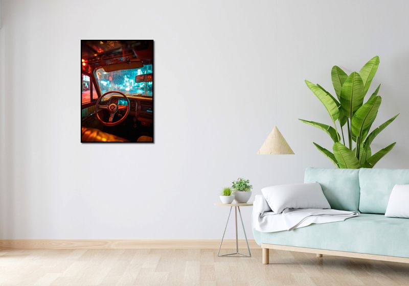 Plakat 59,4x84,1cm Nocny Kierowca zdjęcie 4
