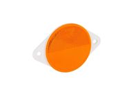 Odblask okrągły żółty 78mm przykręcany (DOB039Z)