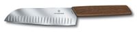 Swiss Modern Nóż Santoku, 17 cm, drewno orzechowe VICTORINOX 6.9050.17KG